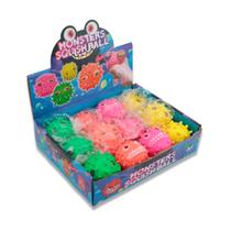 Esmaga Monstro (Squishy Anti-Stress Monstros) - 12 Unidades