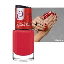 Esmalte 7 Maravilhas Cor Vermelho Amor 7ml Cora