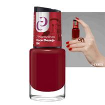 Esmalte 7 Maravilhas Cor Vermelho Doce Desejo 7ml Cora