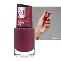 Esmalte 7 Maravilhas Cor Vermelho Red 88 7ml Cora