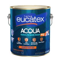 Esmalte Amarelo Base Agua Acqua Eucatex 900ml Brilhante Esmalte Amarelo Base Agua Acqua Eucatex 900ml Brilhante