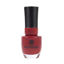 Esmalte Ana Hickmann Lady Poderosa 9ml Vermelho Intenso, Alta Cobertura e Brilho