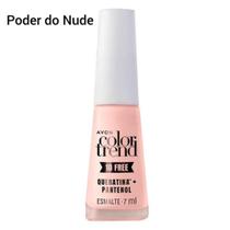 Esmalte Avon Color Trend 10 Free Poder do Nude Esmalte Avon Color Trend 10 Free Poder do Nude