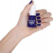 Esmalte Azul Risqué Caiu do Céu Cremoso Blister 8ml