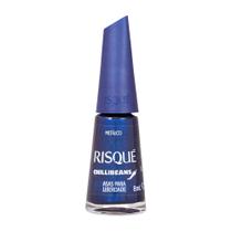 Esmalte Azul Risqué & Chilli Beans Asas para Liberdade 8ml