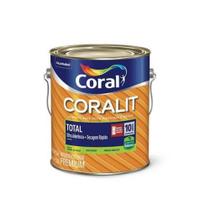 Esmalte base água premium 3,6l tabaco coralit total