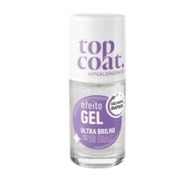 Esmalte Blant Top Coat Efeito Gel Ultra Brilho 8,5Ml Esmalte Blant Top Coat Efeito Gel Ultra Brilho 8,5Ml