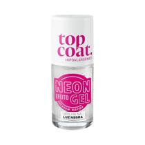Esmalte Blant Top Coat Neon Efeito Gel Hipoalergênico Esmalte Blant Top Coat Neon Efeito Gel Hipoalergênico