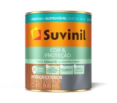 Esmalte Branco Cor E Proteção Base Água Suvinil 0,9L Esmalte Branco Cor E Proteção Base Água Suvinil 0,9L