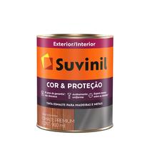Esmalte Brilhante 0,9L Cinza Escuro - Suvinil - 53378246 - Unitário Esmalte Brilhante 0,9L Cinza Escuro - Suvinil - 53378246 - Unitário