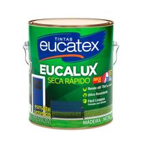 Esmalte brilhante eucalux preto 3,6 lts