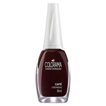 Esmalte Café Cremoso 8ml Colorama Longa Duração Hipoalergênico Esmalte Café Cremoso 8ml Colorama Longa Duração Hipoalergênico