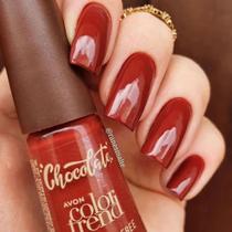 Esmalte Chocolate Belga Color Trend 10 Free 7ml Mais vendido Você linda Ultra brilho