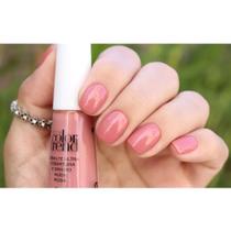 Esmalte Color Trend 10 Free 7ml Nude rosa Mais vendido Você linda Seca rápido