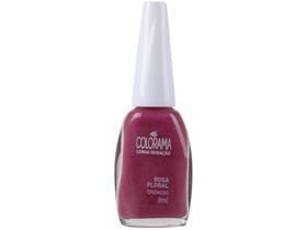Esmalte Colorama Cor Rosa Floral com 8ml