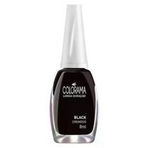 Esmalte Colorama Cremoso Black 8Ml Esmalte Colorama Cremoso Black 8Ml