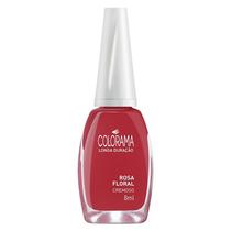 Esmalte Colorama Cremoso Rosa Floral 8ml