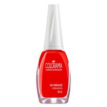 Esmalte Colorama Cremoso Verniz & Cor 40 Graus