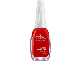 Esmalte Colorama Tapete Vermelho Cremoso 8ml
