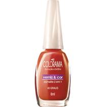 Esmalte Colorama Verniz e Cor 40 Graus 8ml
