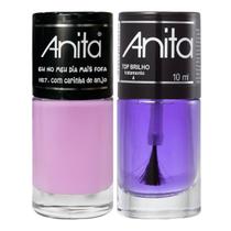 Esmalte Com Carinha de Anjo + Top Brilho 10ml Anita