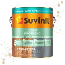 Esmalte Cor E Proteção Base Água Brilhante Marfim Nobre Suvinil 3,6L