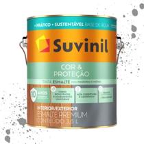 Esmalte Cor E Proteção Base Água Brilhante Preto Suvinil 3,6L Esmalte Cor E Proteção Base Água Brilhante Preto Suvinil 3,6L