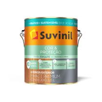 Esmalte Cor & Proteção Base Água Gelo Brilhante 3,6L Suvinil Esmalte Cor & Proteção Base Água Gelo Brilhante 3,6L Suvinil