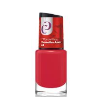 Esmalte Cora 7 Maravilhas Cremoso Vermelho Amor N44 10ml