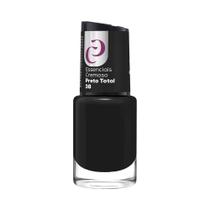 Esmalte Cora Essenciais Cremoso Preto Total