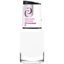 Esmalte Cora O Melhor 10ml Essenciais Cremoso À Francesa nº17 Esmalte Cora O Melhor 10ml Essenciais Cremoso À Francesa nº17