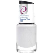 Esmalte Cora O Melhor 10ml Essenciais Cremoso Branco Top nº313 Esmalte Cora O Melhor 10ml Essenciais Cremoso Branco Top nº313