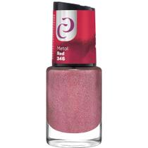 Esmalte Cora O Melhor 10ml Metal Red Nº346 Esmalte Cora O Melhor 10ml Metal Red Nº346