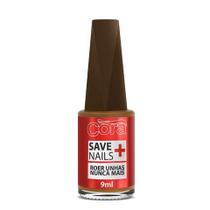 ESMALTE CORA SAVE NAILS 9ML - Base Amarga para Unhas ESMALTE CORA SAVE NAILS 9ML - Base Amarga para Unhas