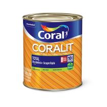 Esmalte Coralit Total Balance Preto Fosco 900ml Sem Cheiro