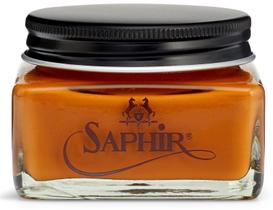 Esmalte creme de couro SAPHIR Medaille d'Or Pommadier 75 ml marrom claro