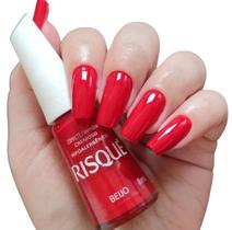 Esmalte cremoso beijo 8ml risque Esmalte cremoso beijo 8ml risque