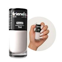 Esmalte Cremoso Branco Raquel Friends 7ml Cor Vibrante Esmalte Cremoso Branco Raquel Friends 7ml Cor Vibrante