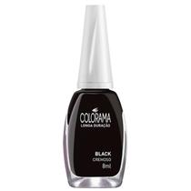 Esmalte Cremoso Colorama Black 8ml Esmalte Cremoso Colorama Black 8ml