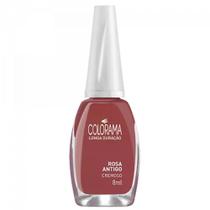 Esmalte Cremoso Colorama Rosa Antigo 8Ml