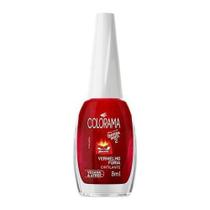 Esmalte Cremoso Colorama Vermelho Fúria Divertidamente 2 8ml