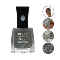 Esmalte Cremoso Gin Sunset Diamond Gel Risque 9,5Ml