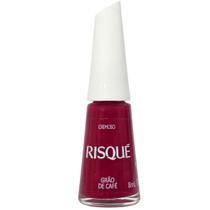 Esmalte Cremoso Grão de Café Risque 8ml Esmalte Cremoso Grão de Café Risque 8ml