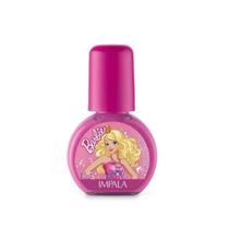 Esmalte Cremoso Infantil Barbie Reino Cor Rosa Impala 6ML