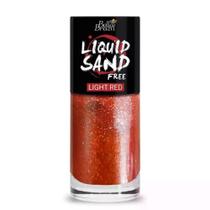 Esmalte Cremoso Light Red Liquid Sand Bella Brasil 8Ml