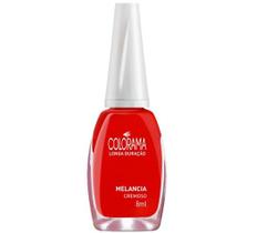 Esmalte cremoso melancia 8ml colorama