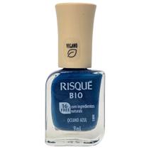 Esmalte Cremoso Oceano Azul Vegano Bio Risque 9ml