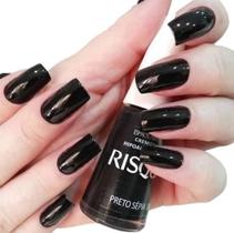Esmalte cremoso preto sépia 8ml risque Esmalte cremoso preto sépia 8ml risque