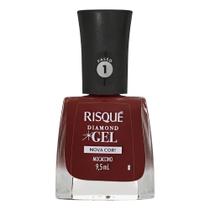 Esmalte Cremoso Risqué Diamond Gel Nova Cor Mocaccino 9,5ml Esmalte Cremoso Risqué Diamond Gel Nova Cor Mocaccino 9,5ml