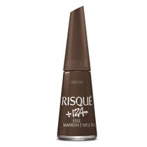 Esmalte Cremoso Risqué Esse Marrom É Meu 8ml Esmalte Cremoso Risqué Esse Marrom É Meu 8ml